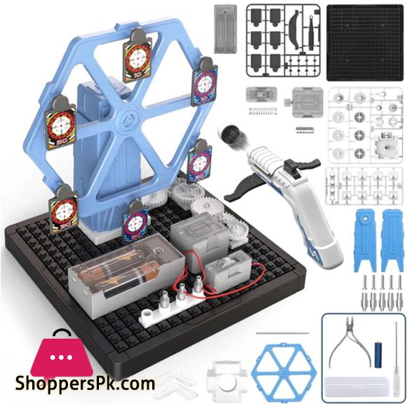 STEAM Machinery Bow & Arrow Rotating DIY Circuit Kit For Kids