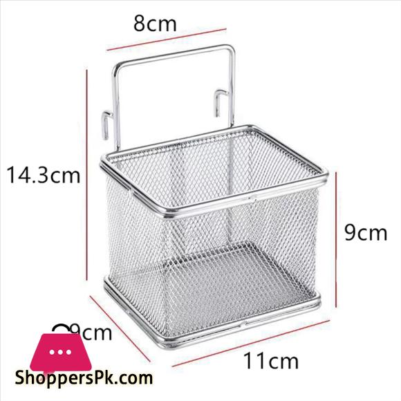 Stainless Steel Colander With Hook Noodle Drainer Filter Mesh Sieve Strainer Spoon For French Fries Pasta