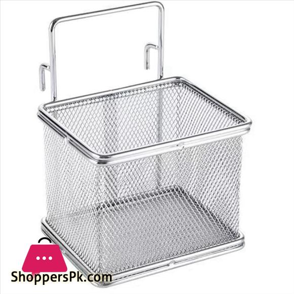 Stainless Steel Colander With Hook Noodle Drainer Filter Mesh Sieve Strainer Spoon For French Fries Pasta