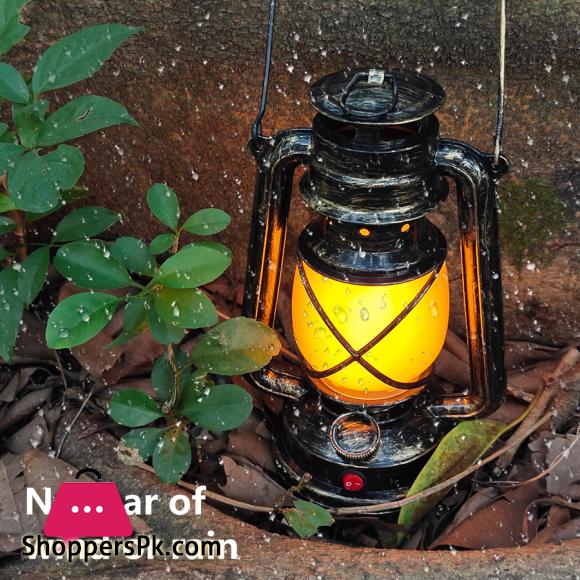 Vintage Kerosene Lantern Sensor Lamp Table Night Light Creative Bar Cafe LED Camping Lights 35CM