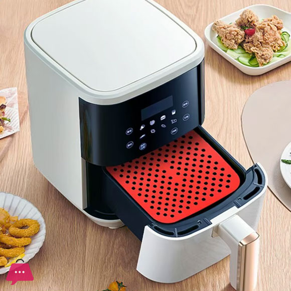 Air Fryer Silicone Mat Kitchen Nonstick Baking Mat Pastry Tools Accessories Bakeware Oil Mats