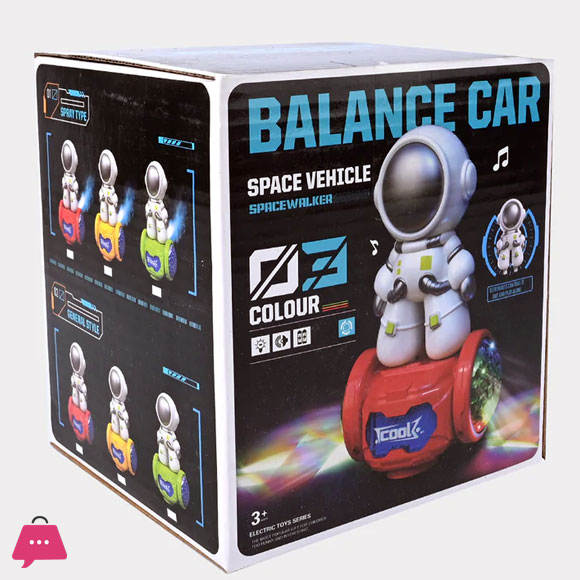 Astronaut Spray Balance Car with Light and Music For Kids