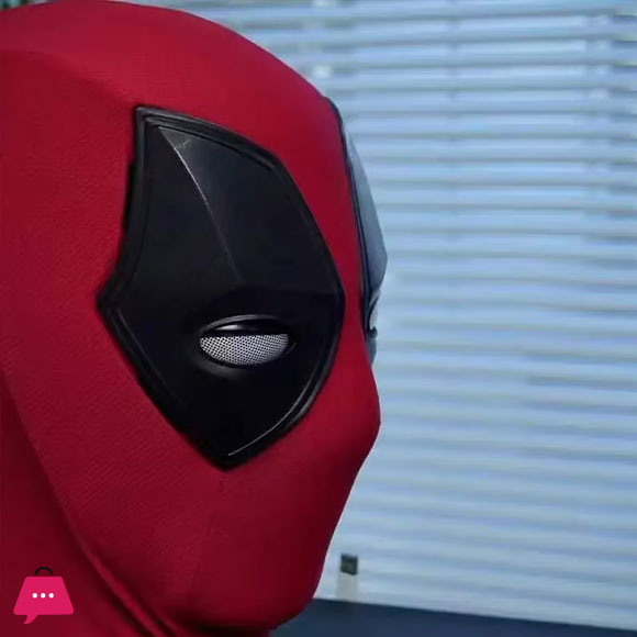 Deadpool Mask Ring Control Deadpool Mask with Light Effect & Wink Eyes