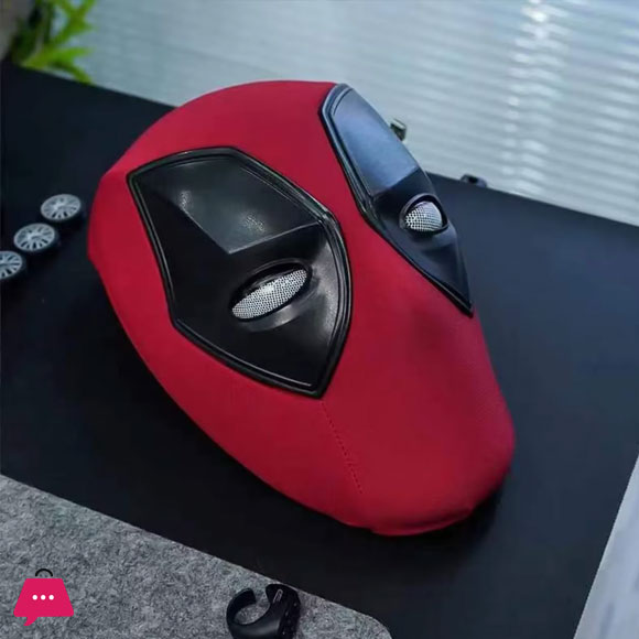 Deadpool Mask Ring Control Deadpool Mask with Light Effect & Wink Eyes