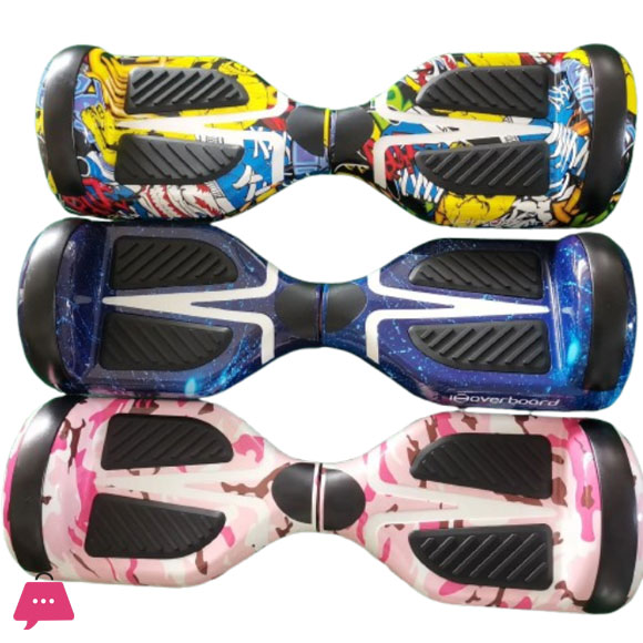 iHoverboard H4 Blue Bluetooth Hoverboard 6.5 Inch