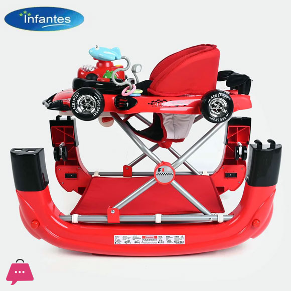 Infantes Baby Walker 2 in 1 Walker + Rocker 1085