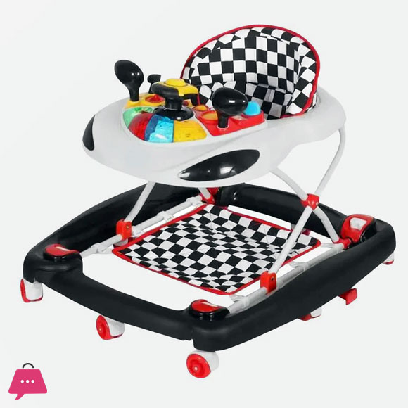 Infantes Baby Walker 2 in 1 Walker + Rocker 8855