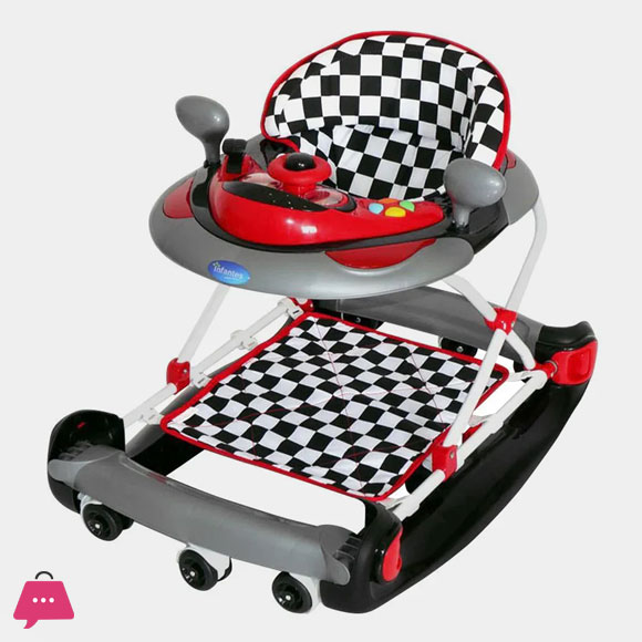 Infantes Baby Walker 2 in 1 Walker + Rocker 8877