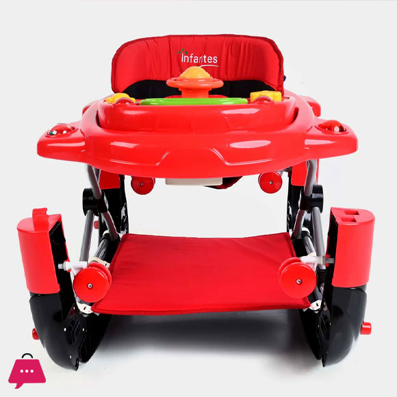 Infantes Baby Walker 2 in 1 Walker + Rocker