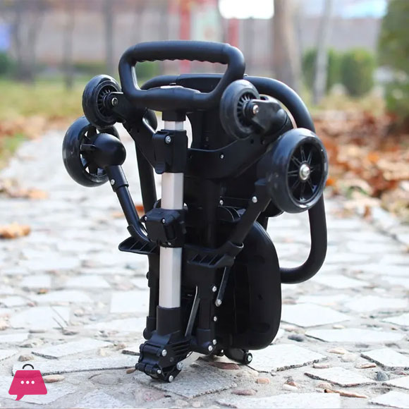 Light Weight Baby Stroller Baby Carriage Travel Folding Stroller Magic Stroller with Cushion & Sun Shade