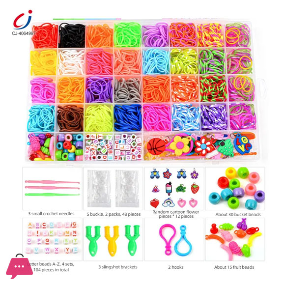 Loom Bands Kit Rubber Bands for Bracelet Making Kit DIY Art Craft Loom Bracelet Kit 2025 Creativity Birthday Gift Ideal