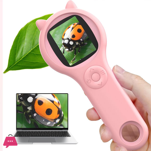 Mini Digital Kids Adventurers Microscope Toys