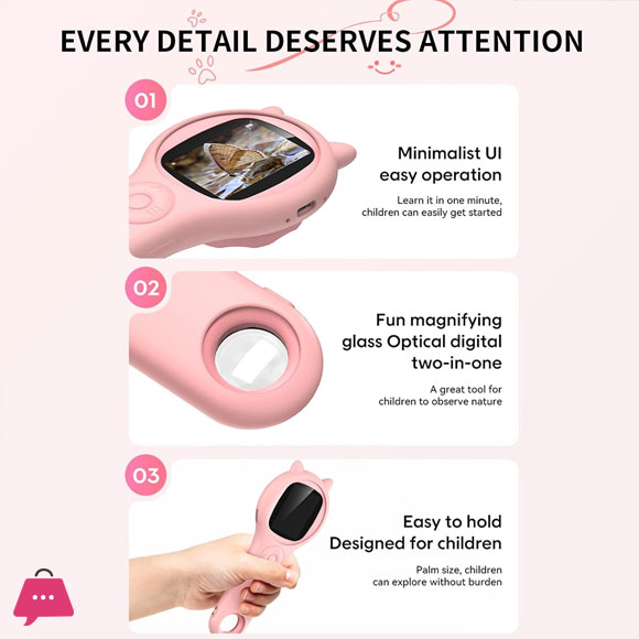 Mini Digital Kids Adventurers Microscope Toys
