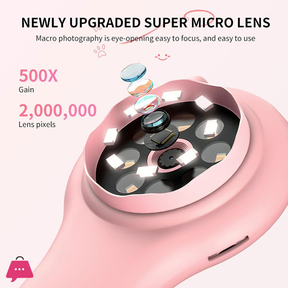 Mini Digital Kids Adventurers Microscope Toys