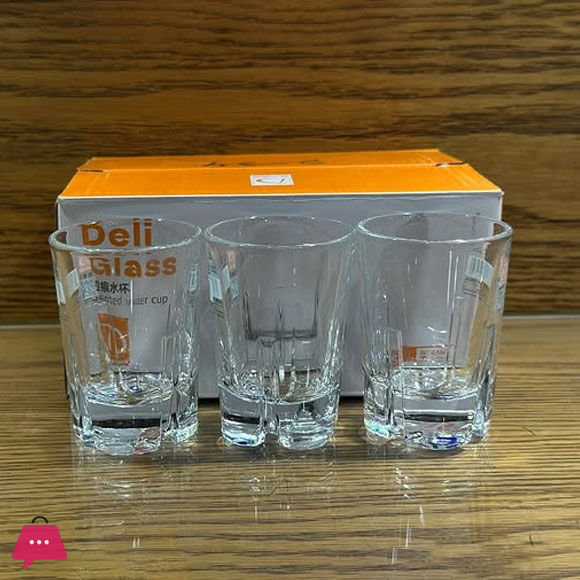 Mini Shot Glass Mini Zamzam Glass 65ML Pack of 6