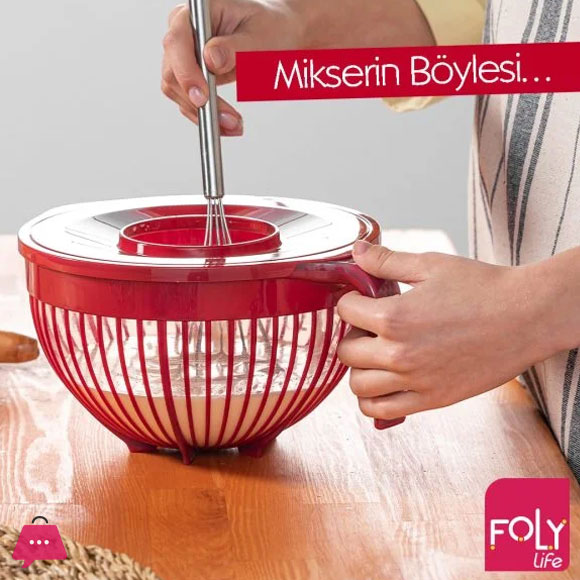 Mixing Plastic Bowl 1800ML