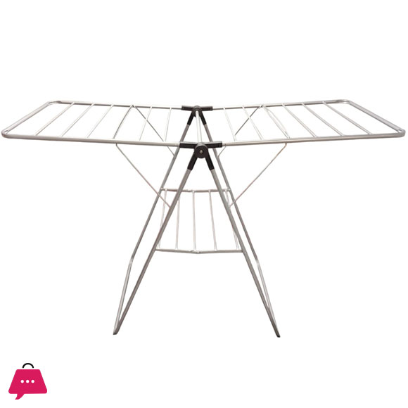New Foldable Clothes Hanger Dryer Stainless Steel Standing Hanger Gament Drying Rack