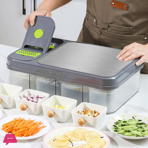 Onion Chopper Onion Food Slicer Chopper Kitchen Vegetable Spiralizer And Veggie Slicer For Onion Cucumber Potatoes Tomato