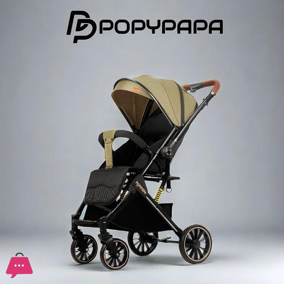 Popypapa Baby Stroller with Reversible Handle C3