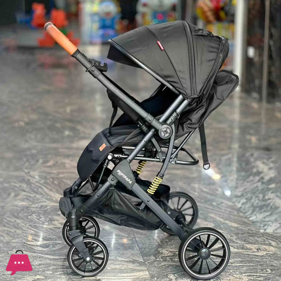 Popypapa Baby Stroller with Reversible Handle C3