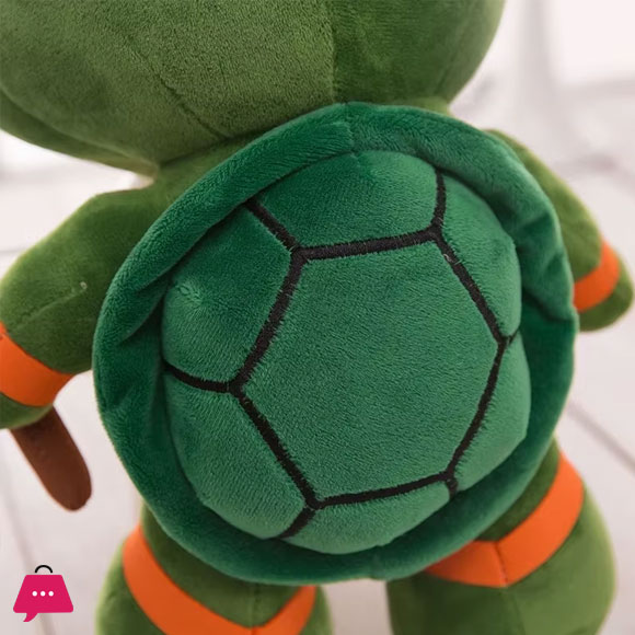 Teenage Mutant Ninja Turtles Plush Toy tmnt Cartoon Donatello Mikey Raffaele Leonardo Figure Stuff Kids Gifts - 45CM