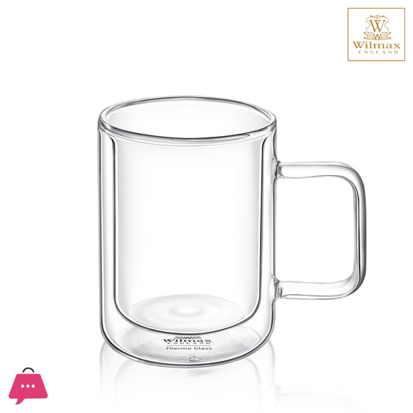 WILMAX Thermo Glass Double Wall Cup 250 ml - WL‑888718/A