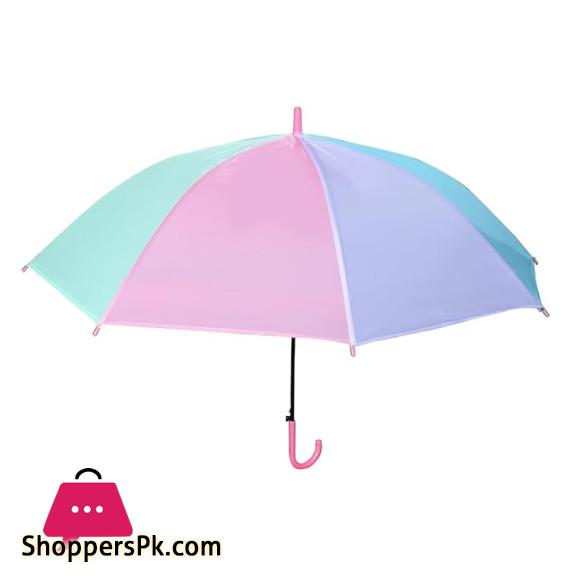 Childrens Multi Colours Rainbow Umbrella