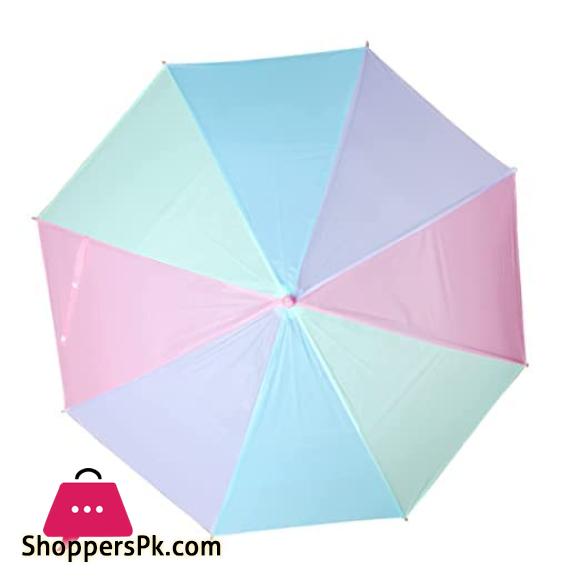 Childrens Multi Colours Rainbow Umbrella