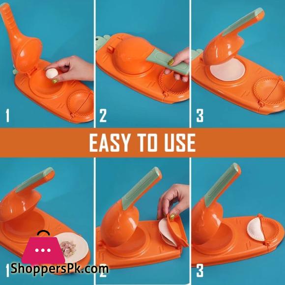 DIY Samosa Wrapper Plastic Mold Dough Pressing Tool Baking Pastry Dumpling Maker