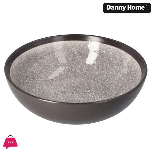 Danny Home Glaze Porcelain Salad Bowl 8 Inch