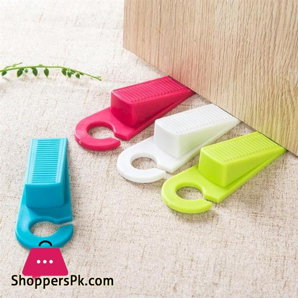 Door Stopper Pack of 2 with Hanging Rubber Hook Decorative Door Stops Door Wedge Stop Door Stopper for House Bedroom Office Doors Baby Safety Protection