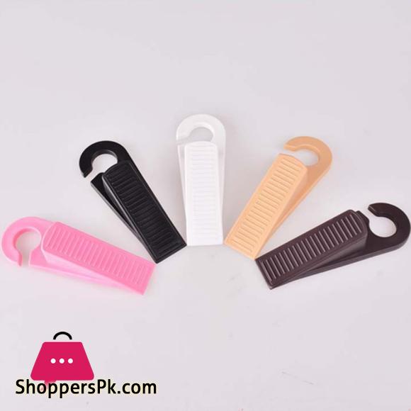Door Stopper Pack of 2 with Hanging Rubber Hook Decorative Door Stops Door Wedge Stop Door Stopper for House Bedroom Office Doors Baby Safety Protection
