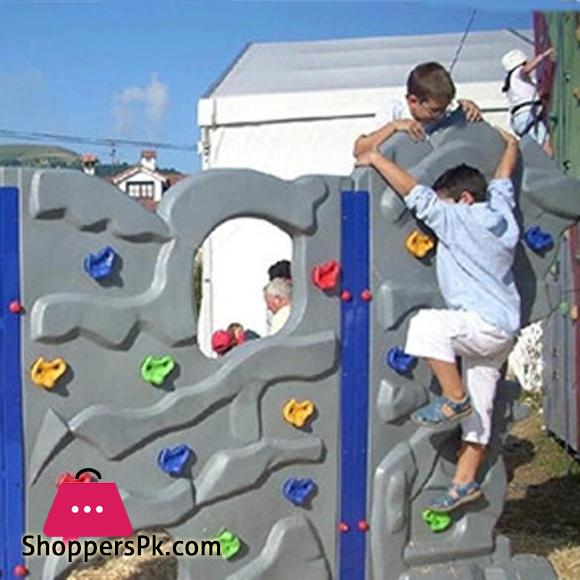 EV Plastic Climbing Rock Wall Stones Random Color Climbing Frame Hand Feet Holds Grip Kids Outdoor Sport Toys for Kids Game