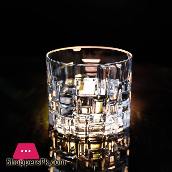 KANRAS Chinese Crystal Cut Tumbler Set of 6