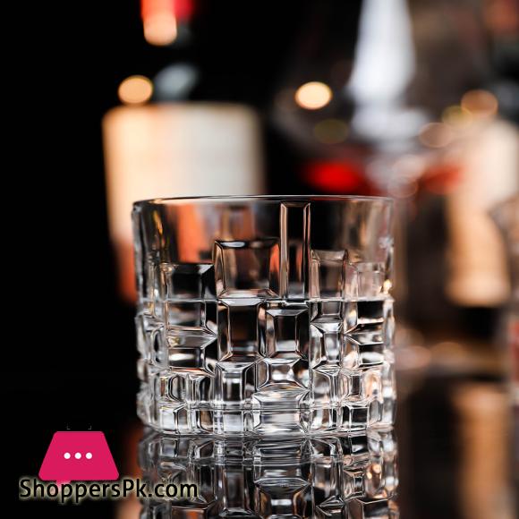 KANRAS Chinese Crystal Cut Tumbler Set of 6