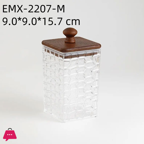 New Airtight Acrylic Jars