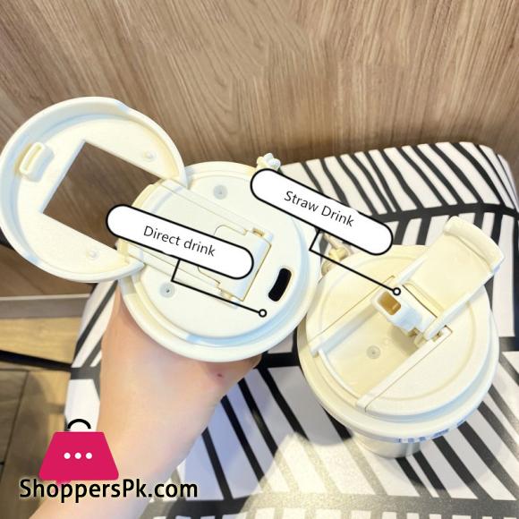 Orchid Water Bottle Impression Coffe Tumbler 528 ML