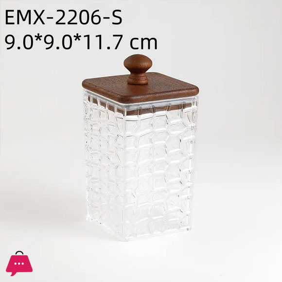 New Airtight Acrylic Jars