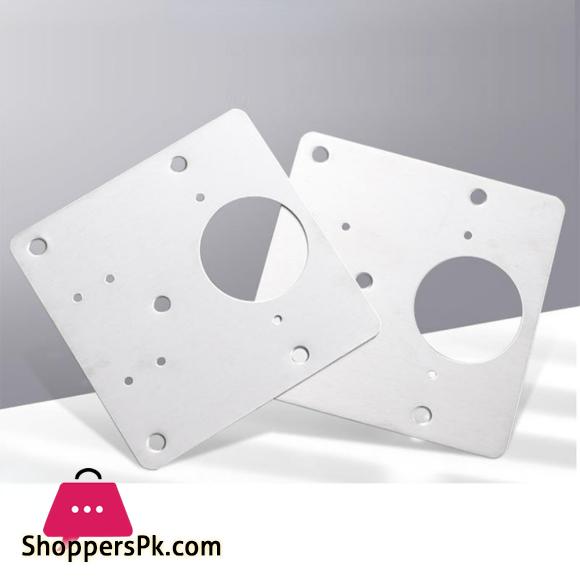 Stainless Steel Hinge Repair Plate Cabinet Door Hinge Repair Kit Repair Side Panels Door Panel Hinge Fixing Connection Brackets
