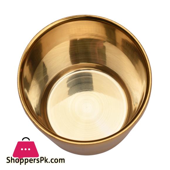 Stainless Steel Soap Cup Mini Glass 260ml