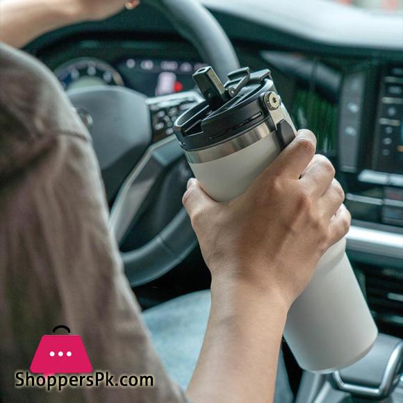 TYESO Vacuum Stainless Steel Insulated Cup Double Layer Cold and Hot Travel Cup Vacuum Bottle 1200ML