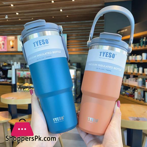 Stainless Steel Coffee Cup Thermos Bottle Double-layer Insulation Cold and Hot Mug Vacuum Flask 750ML
