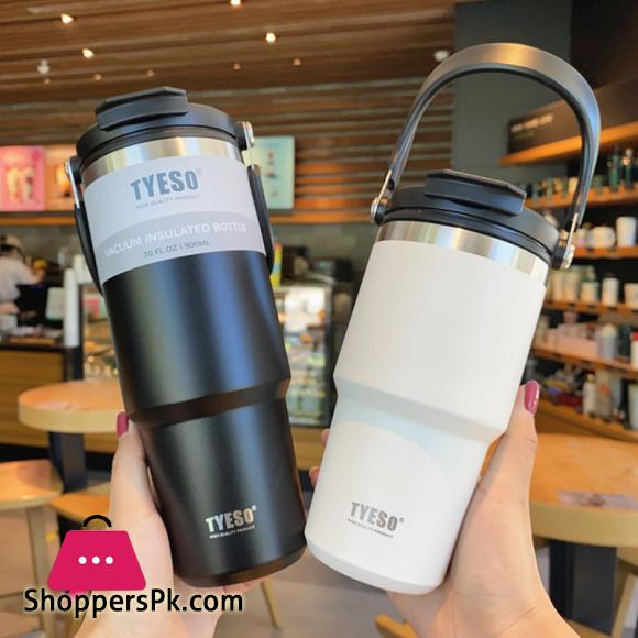 TYESO Vacuum Stainless Steel Insulated Cup Double Layer Cold and Hot Travel Cup Vacuum Bottle 1200ML