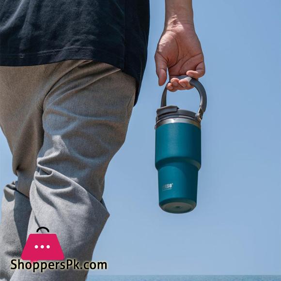 TYESO Vacuum Stainless Steel Insulated Cup Double Layer Cold and Hot Travel Cup Vacuum Bottle 1200ML