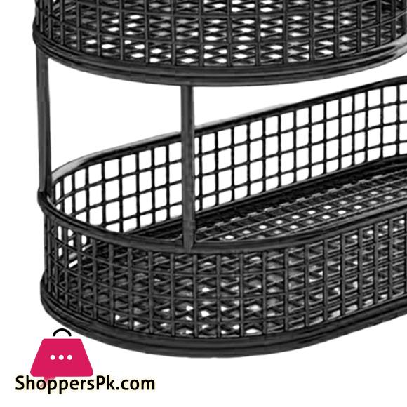 Stylish Metal Fruit Organizer for Kitchen Storage And Display