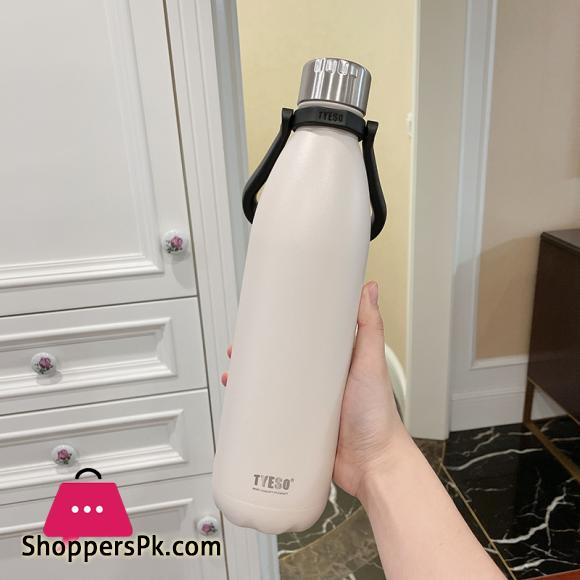 Tyeso-Brief Thermos Vacuum Flask, Stainless Steel Thermal Water Bottle 750 ML