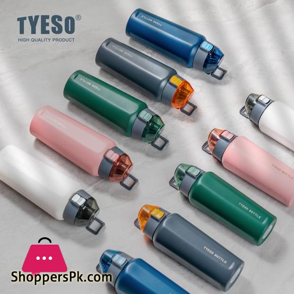 Tyso Sports Vacuum Insulated Bottle Keep Cold And Hot With Handle 600 ML