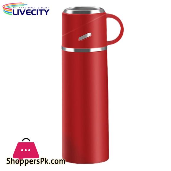 WATER BOTTLE ELEGANT STYLISH KEEPS DRINK HOT & COLD 580 Ml