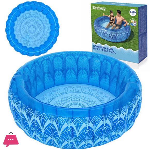 Bestway Bohemian Blue Inflatable Pool 66 x 21 Inch - 54479