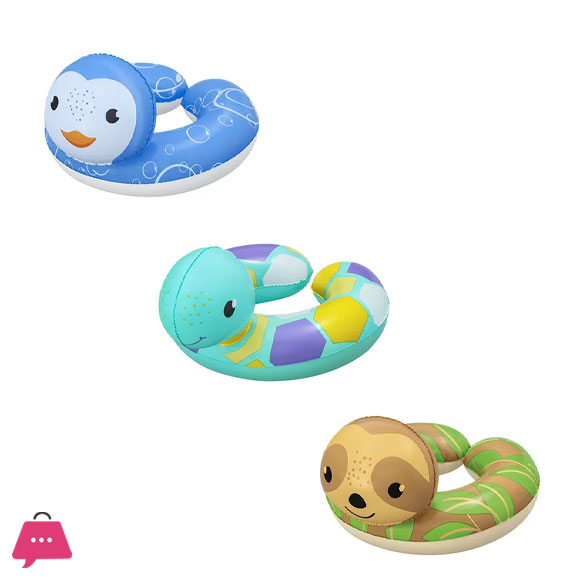 Bestway Floatin Friends Split Swim Tube Sea Animals - 36405